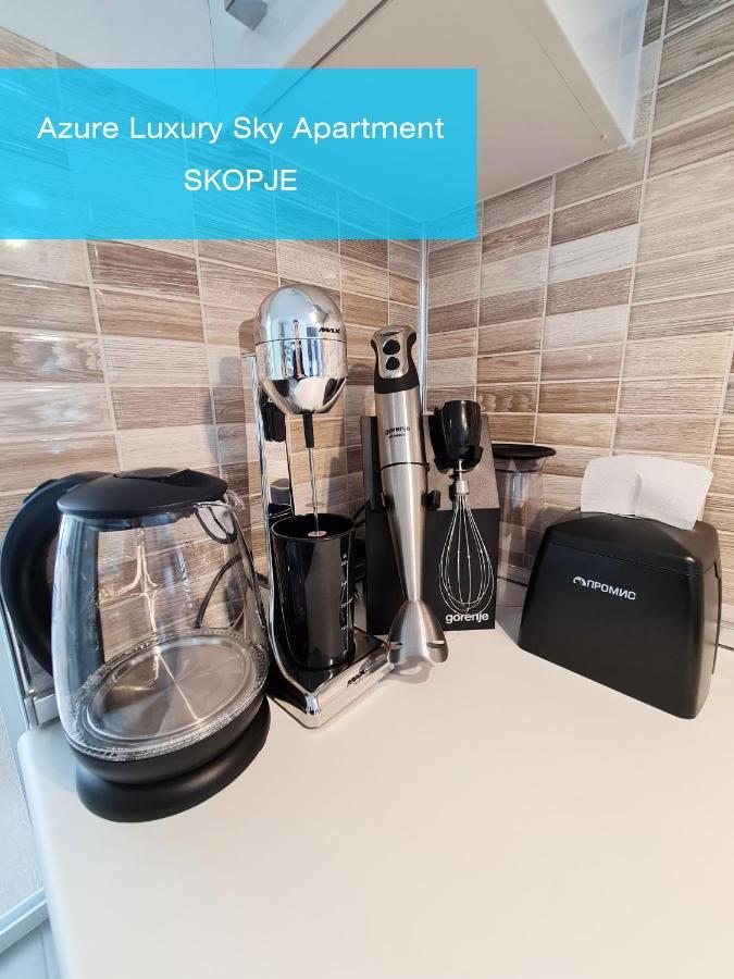 Azure Luxury Sky Apartment Skopje Zewnętrze zdjęcie